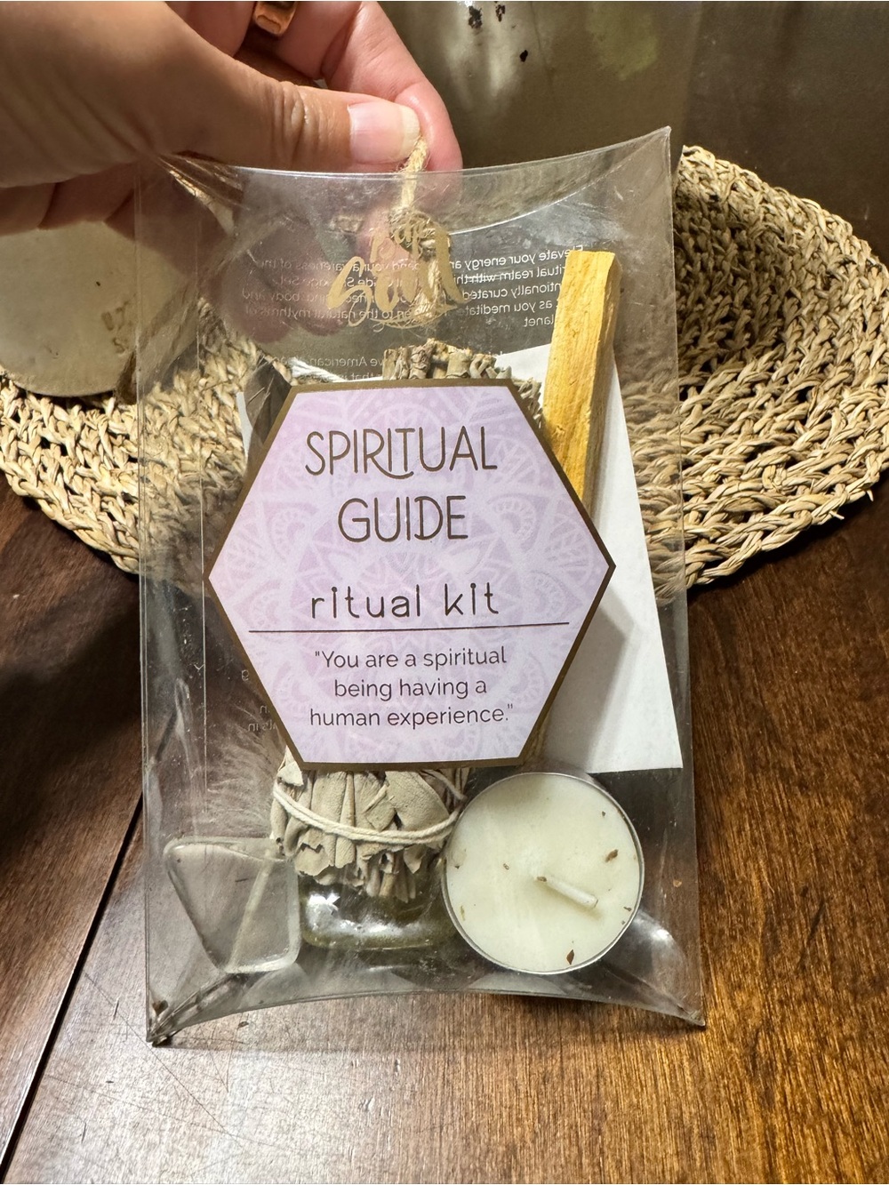 Spiritual Guide Ritual Kit / Smudging Kit – New